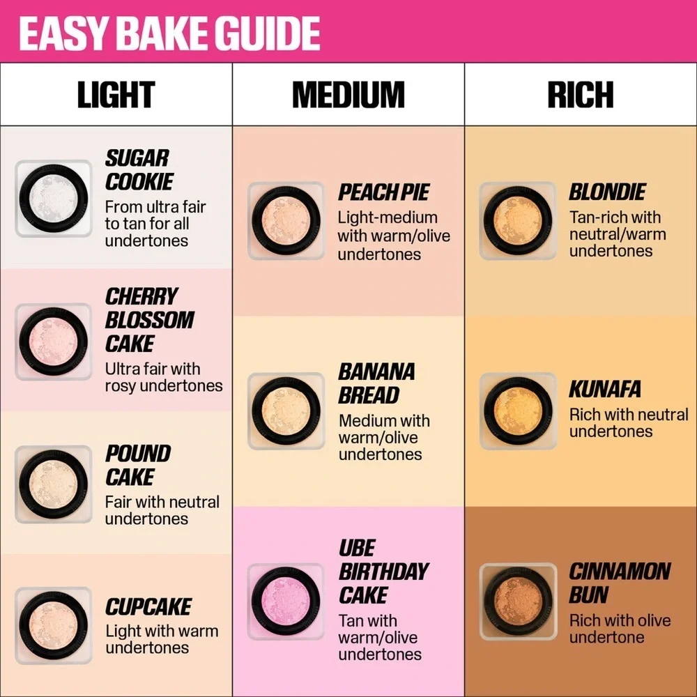 ✨ HUDA BEAUTY Easy Bake Loose Setting Powder – Creamy Beige | Brand New in Box ✨
